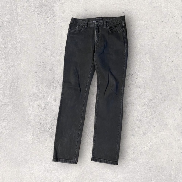 Kent & Curwen Men’s Black Washed Bootcut Jeans Pants Size 36 $295 Retail Rare! - Picture 14 of 14